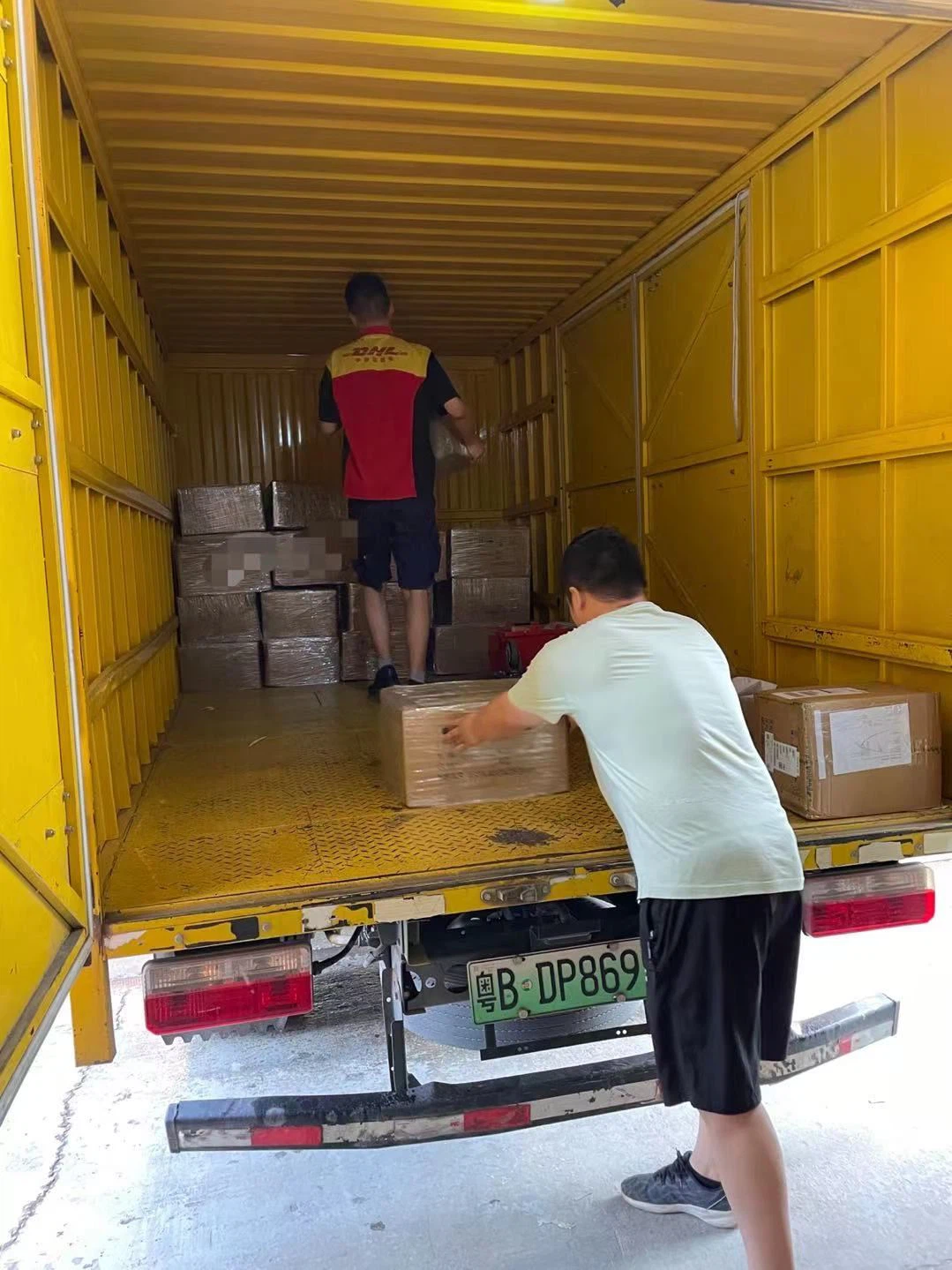 Our busy warehouse