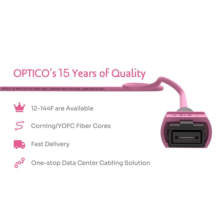 MPO-SC Multimode 12 Fibers Breakout Cable